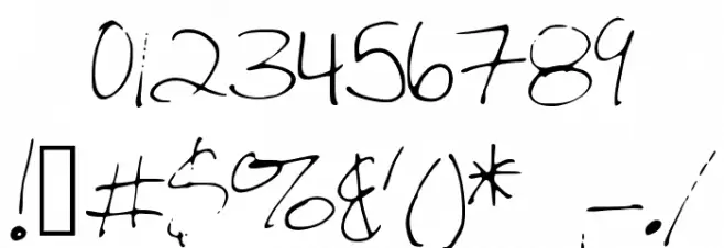 BRANDEEZFONTV2 Font OTHER CHARS