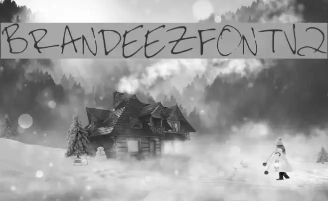 BRANDEEZFONTV2 Font examples