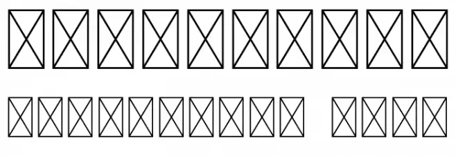 BRASHIO Font OTHER CHARS