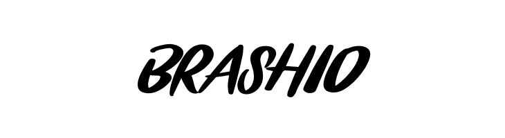 BRASHIO  les polices de caractères gratuit tlcharger
