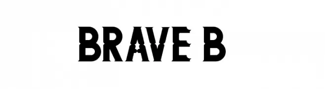 BRAVE-Bold  Frei Schriftart Herunterladen