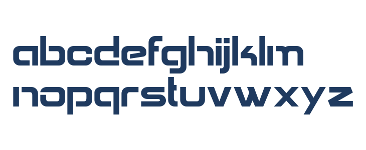 BRAVE Eightyone Regular Lowercase