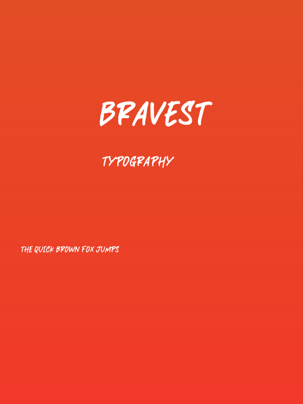 BRAVEST Poster