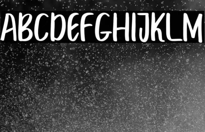 BREAK BEACH  Font examples