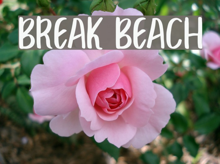 BREAK BEACH Example 2