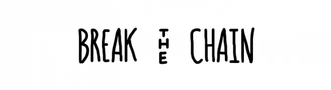 BREAK - CHAIN  नि: शुल्क फ़ॉन्ट्स डाउनलोड