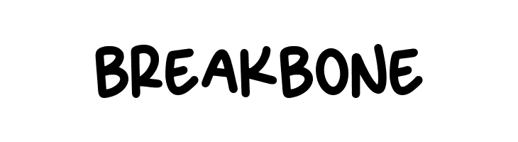 BREAKBONE Font