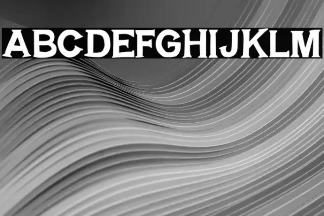 BREAKING SPAWN SOLID DEMO フォント examples