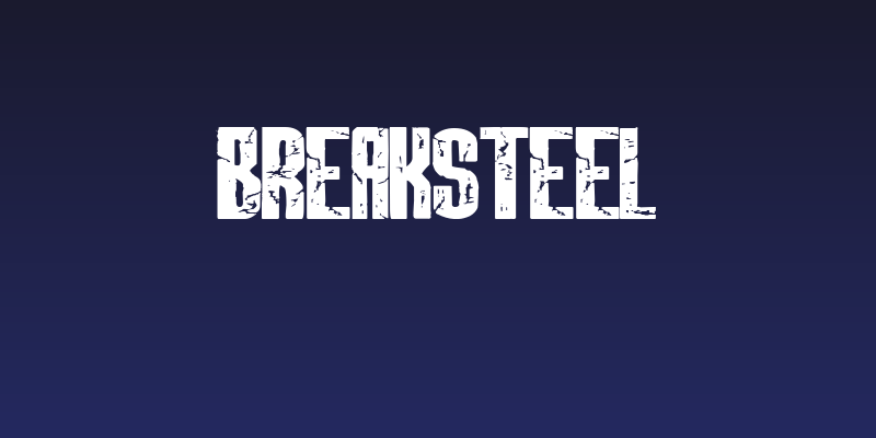 BREAKSTEEL Social Header