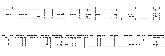BREAKS Font LOWERCASE