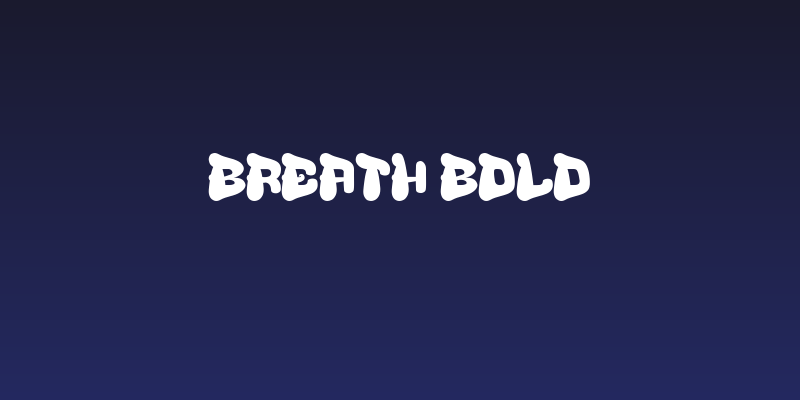 BREATH Bold Social Header