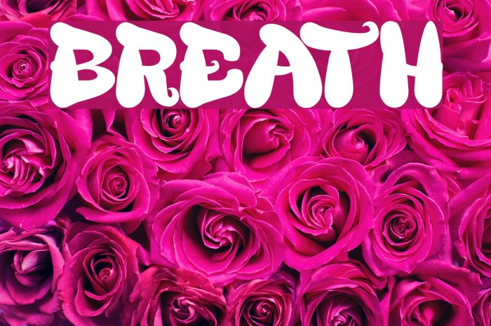 BREATH Font examples