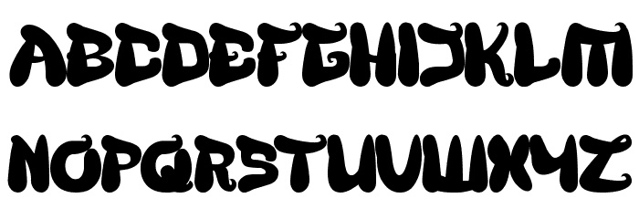 BREATH Font LOWERCASE