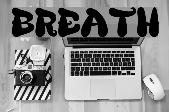 BREATH Font examples