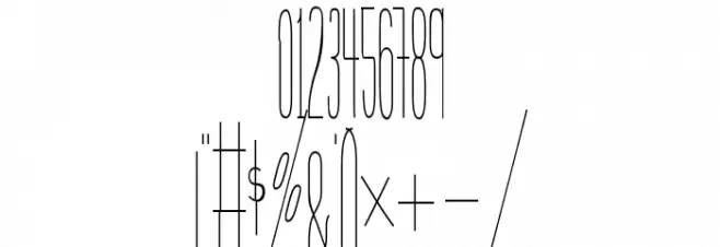 BREE Font OTHER CHARS