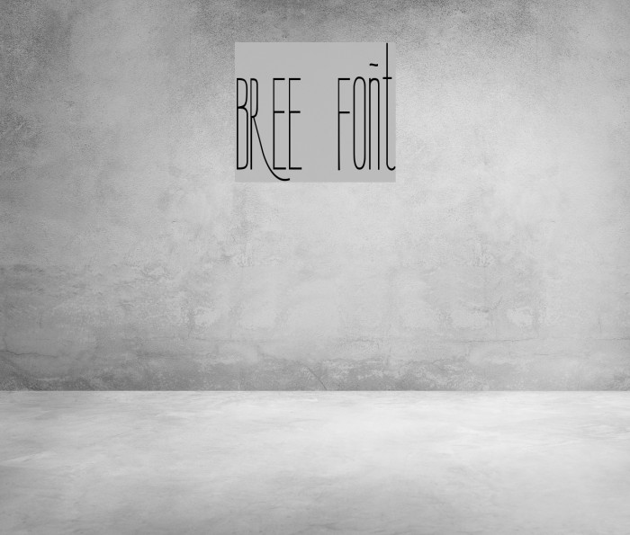 BREE Font examples