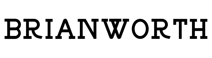 BRIAN WORTH फ़ॉन्ट