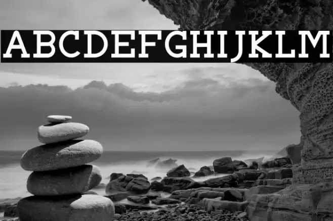 BRIAN WORTH Font examples