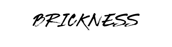 BRICKNESS  Free Fonts Download