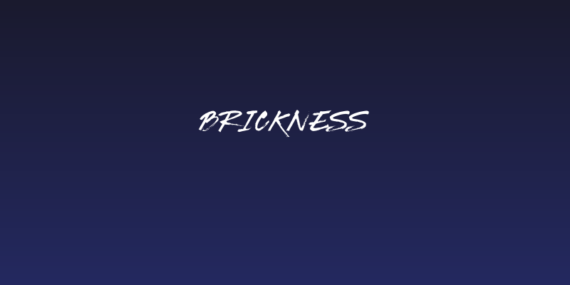 BRICKNESS Social Header