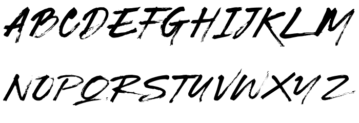 BRICKNESS Font LOWERCASE