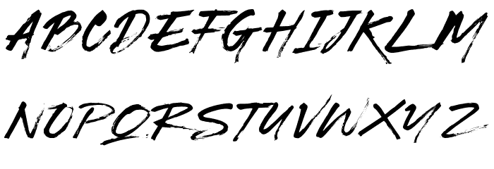 BRICKNESS Font LOWERCASE