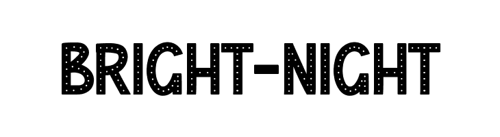 BRIGHT-NIGHT  baixar fontes gratis