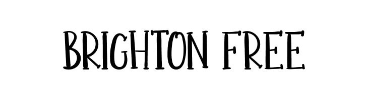 BRIGHTON FREE  Descarca Fonturi Gratis
