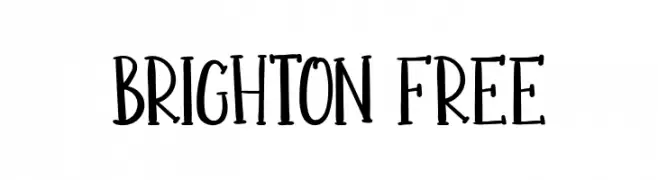 BRIGHTON FREE  नि: शुल्क फ़ॉन्ट्स डाउनलोड