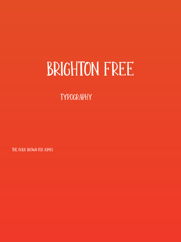 BRIGHTON FREE Poster