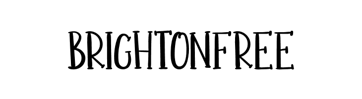 BRIGHTONFREE  Скачать бесплатные шрифты