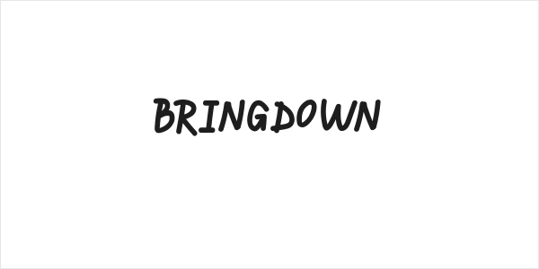 BRINGDOWN Logo
