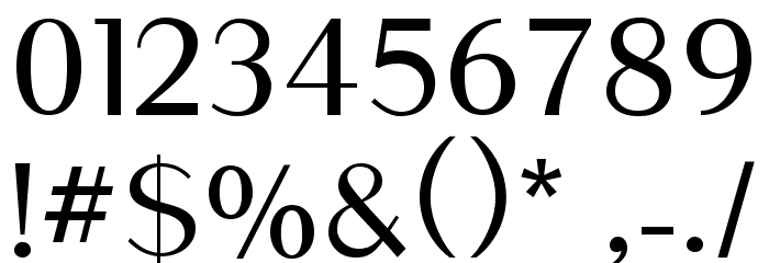 BRIXANOS Font OTHER CHARS