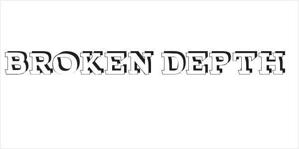 BROKEN DEPTH demo Logo