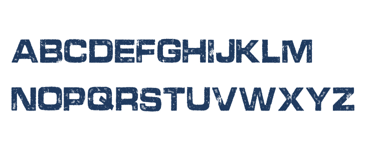 BROKEN PERSONAL USE Bold Lowercase