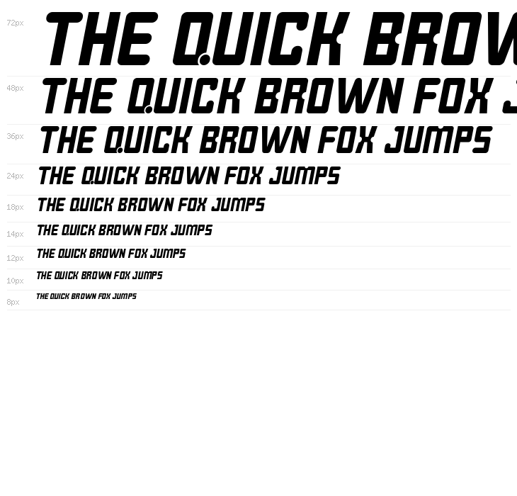 BROKEREN MIRING Italic Waterfall