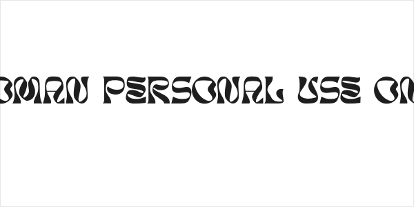 BROMAN PERSONAL USE ONLY Logo