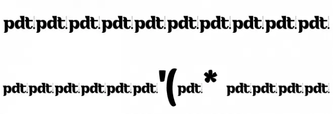 BRONG GEDUNYtrial Regular Font OTHER CHARS