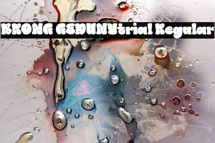 BRONG GEDUNYtrial Regular Example 1