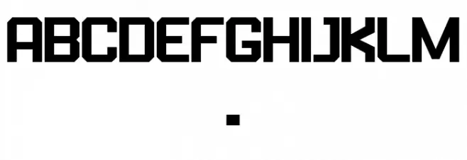 BRONZOR Regular Шрифта ДРУГИЕ символов