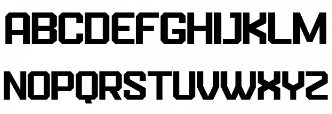 BRONZOR Regular Шрифта ВЕРХНИЙ