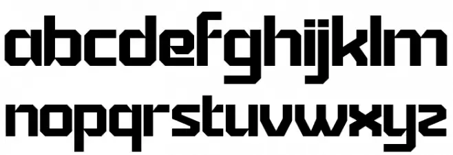 BRONZOR Regular Шрифта строчной