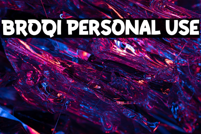 BROQI Personal Use Example 2