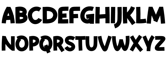 BROQI Personal Use Font LOWERCASE