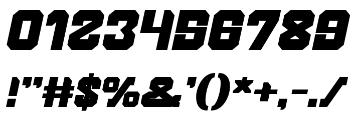 BROTHER Bold Italic Font OTHER CHARS