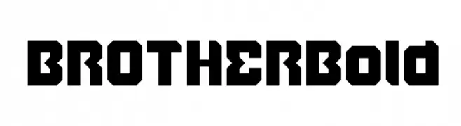 BROTHER Bold  les polices de caractères gratuit tlcharger