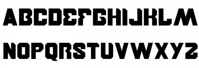 BROTHER Bold Schriftart Groß