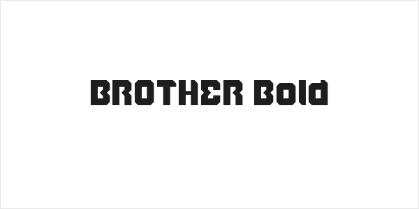 BROTHER Bold Logo