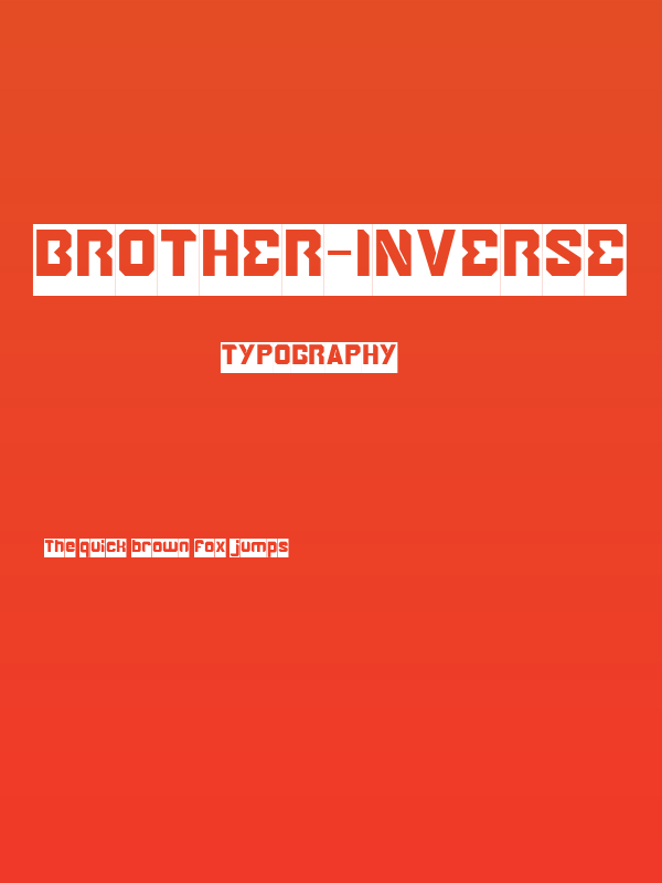BROTHER-Inverse Poster