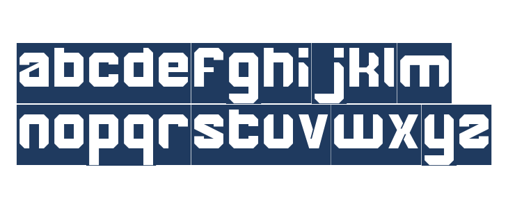 BROTHER-Inverse Lowercase